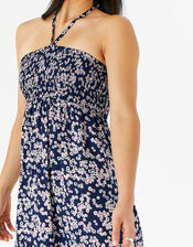 Daisy Bandeau Dress, Blue (NAVY), large