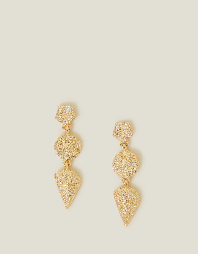 Geometric Drop Earrings , , large