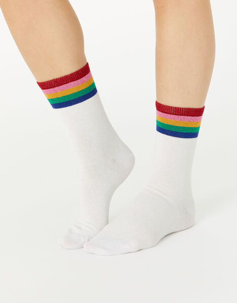 Rainbow Sport Socks, , large