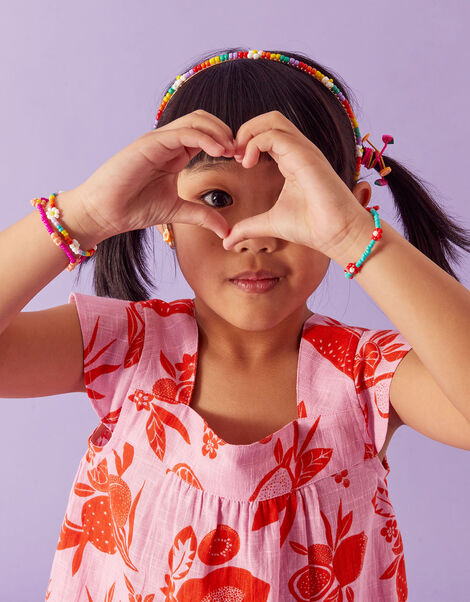 Kids Flower Bead Headband, , large