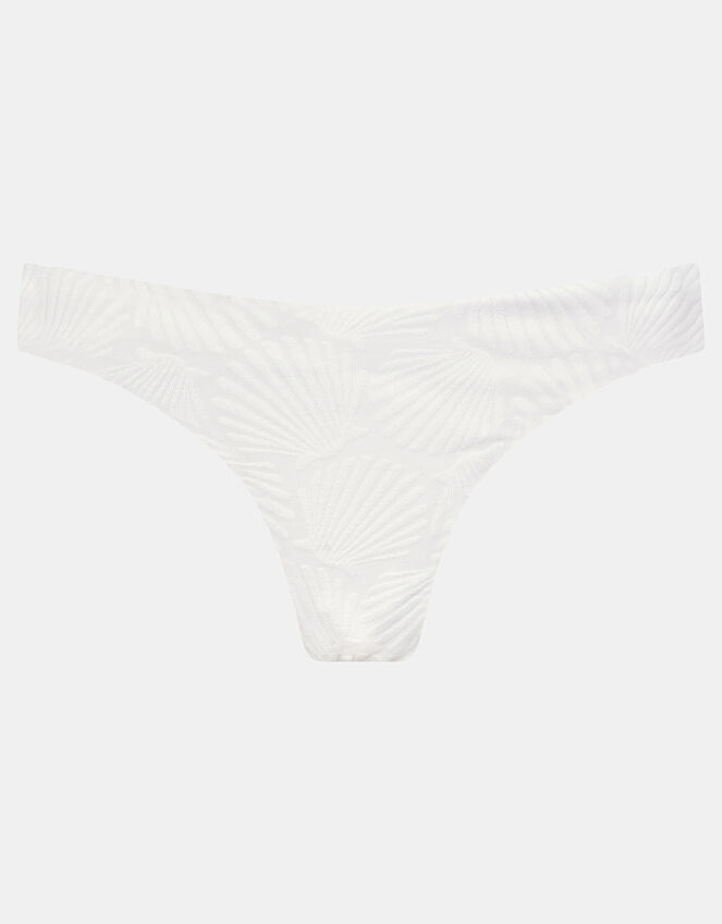 Seashell Bikini Bottoms, White (WHITE), large