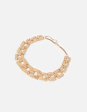 Pave Square Statement Necklace, , large