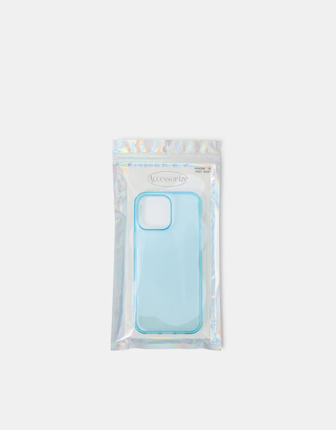 Plain iPhone 16 Pro Max Phone Case, Blue (BLUE), large