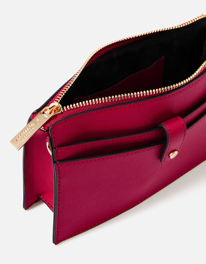 Phone Cross-Body Bag, Red (RED), large