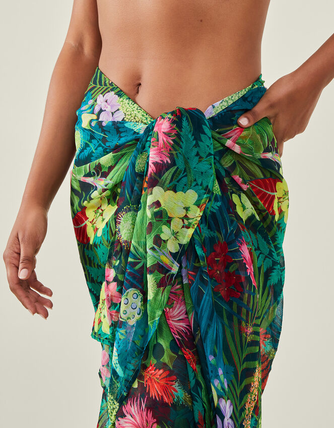 Jungle Print Sarong, , large