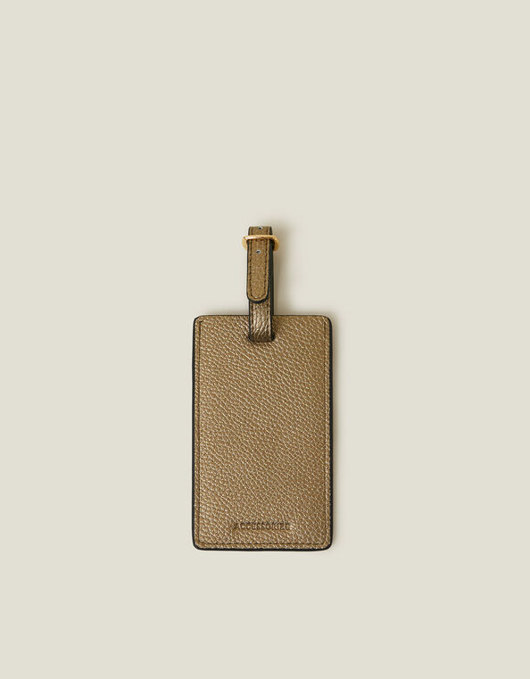Metallic Luggage Tag, , large