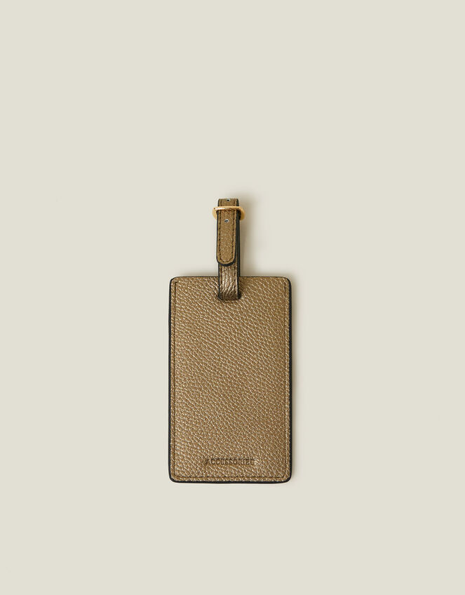 Metallic Luggage Tag, , large