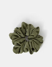 Oversized Satin Hair Scrunchie, , large