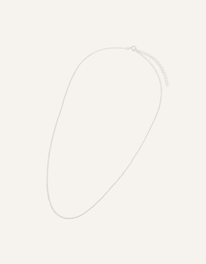 Sterling Silver Ball Chain Necklace, , large