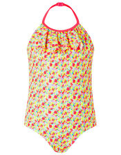 Metallic Print Swimsuit, Multi (BRIGHTS-MULTI), large