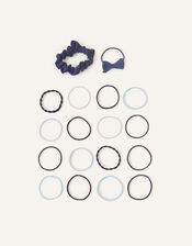 School Hairband 18 Pack, Blue (NAVY), large