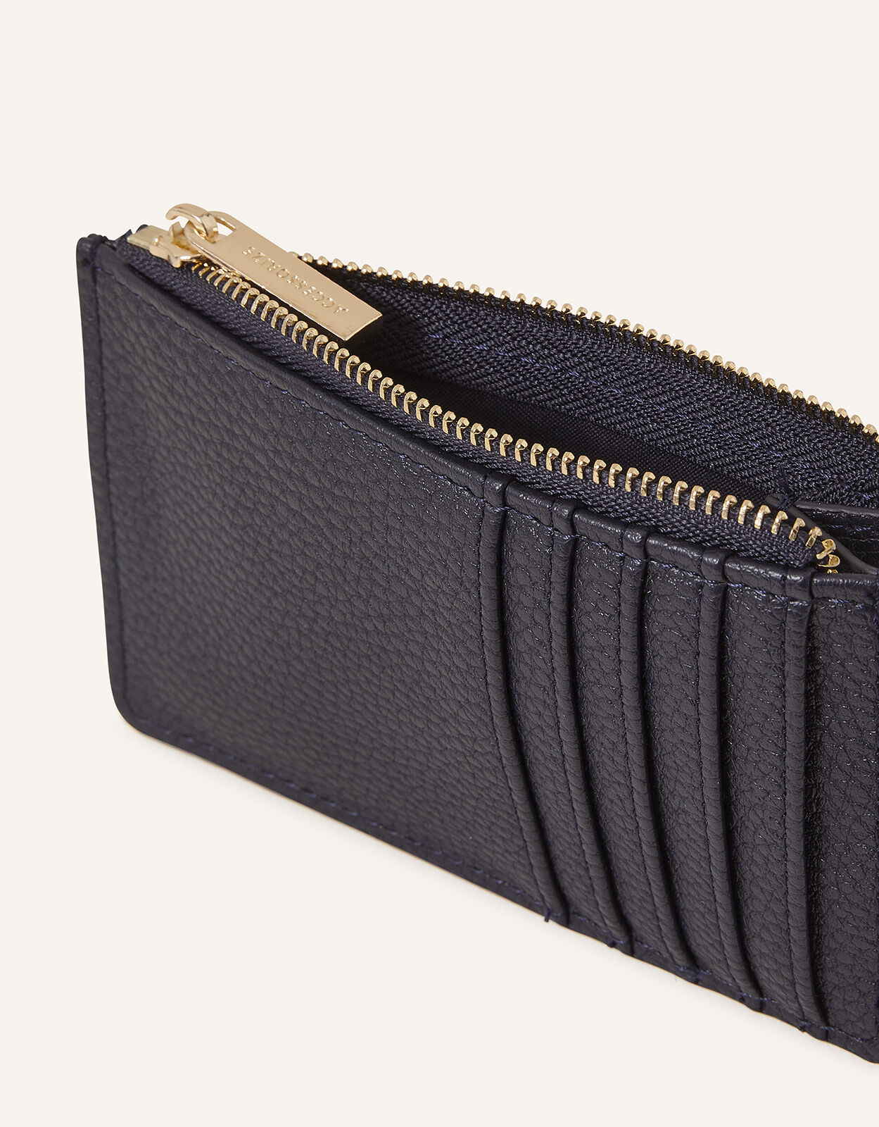 Balmain Zipped Quilted Leather Card Holder - Farfetch