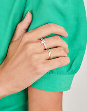 Crystal Rings 12 Pack, Silver (SILVER), large