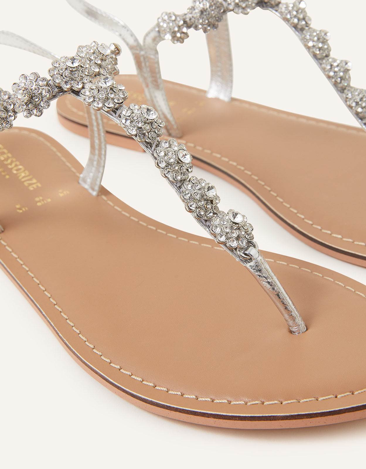 Diamante flip flops cheap