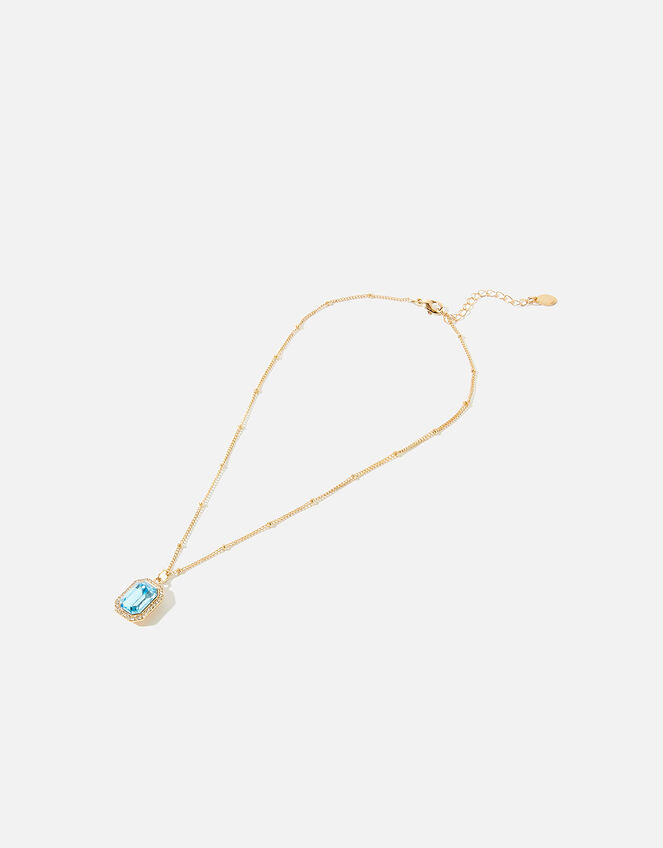 Romantic Ramble Rectangle Halo Pendant , , large
