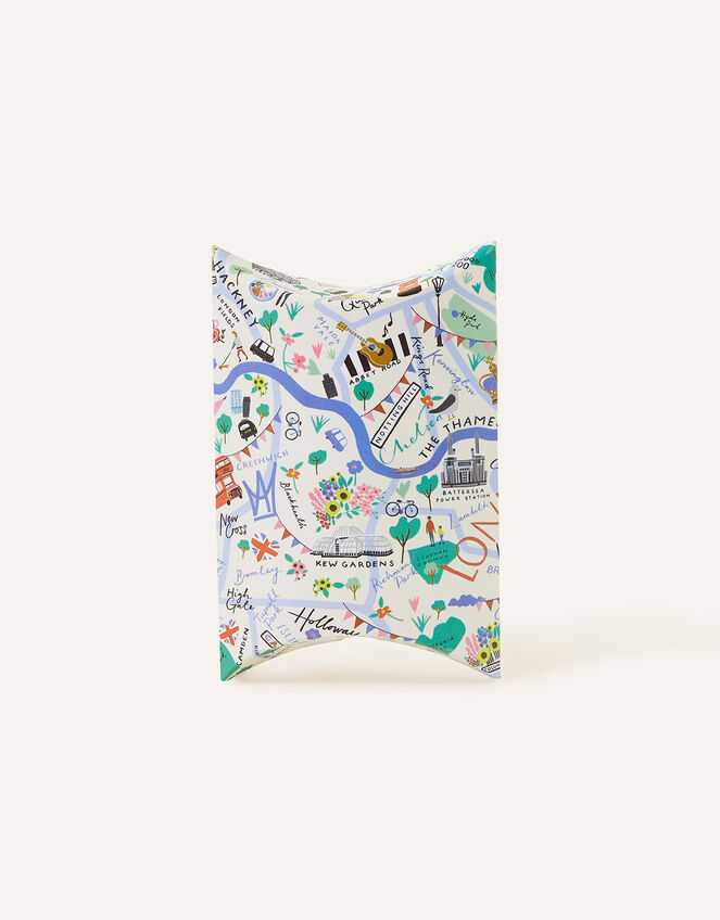 London Print Pillow, , large