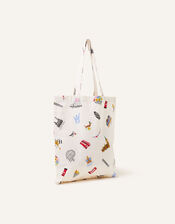 London Print Shopper Bag, , large