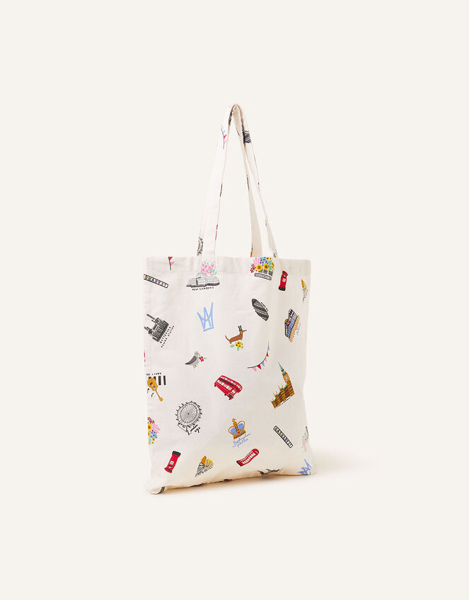 London Print Shopper Bag, , large