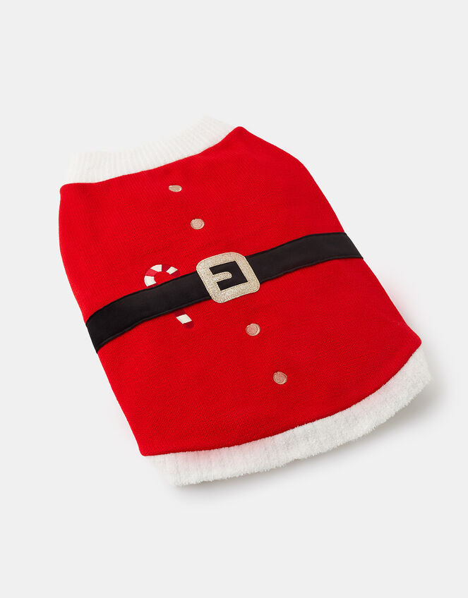 Santa Dog Jumper, Red (RED), large