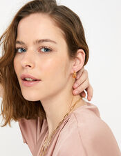 Chunky Bobble Hoop Earrings, , large