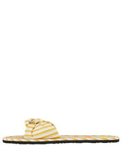 Ciao Bella Seagrass Sliders, Yellow (YELLOW), large