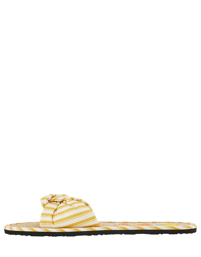 Ciao Bella Seagrass Sliders, Yellow (YELLOW), large