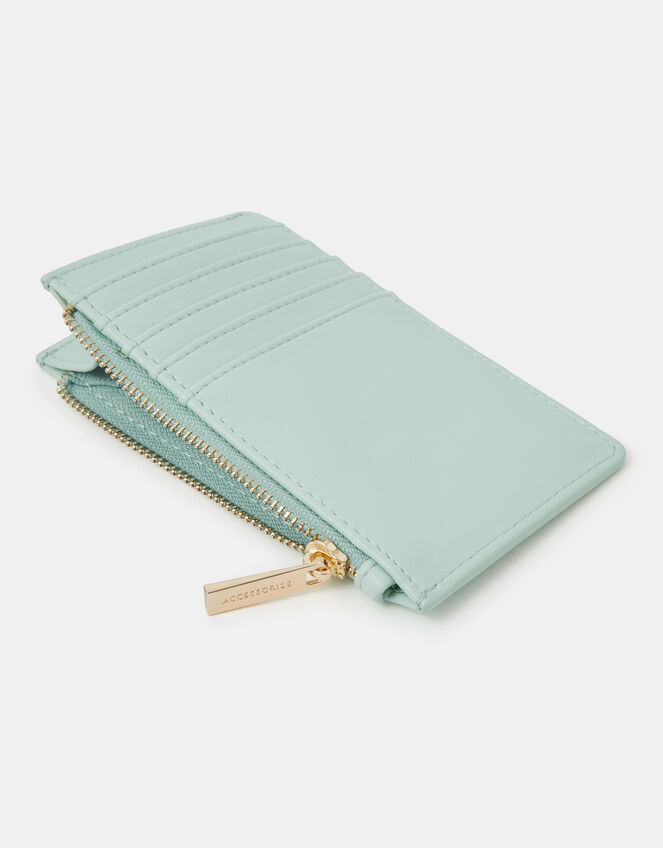 Plain Card Holder, Green (MINT), large