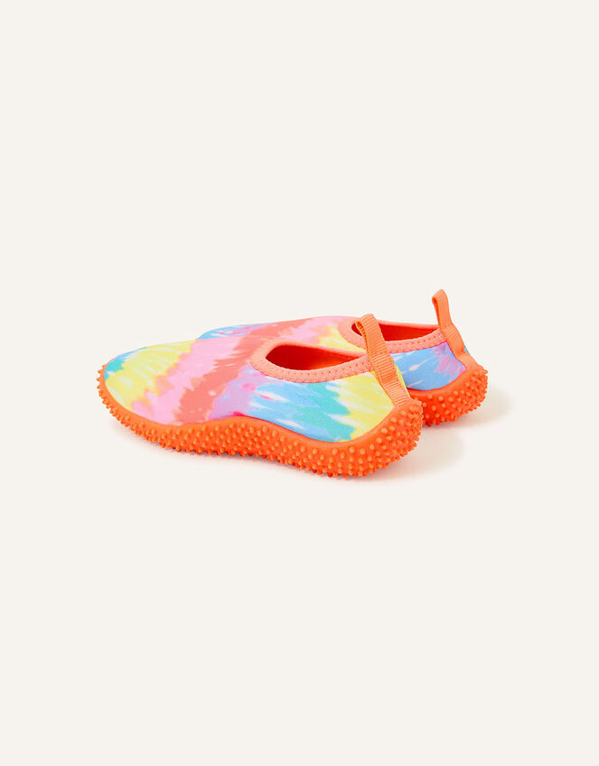 Tie Dye Swim Shoes, Multi (BRIGHTS-MULTI), large
