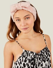 Bow Makeup Headband, Pink (PINK), large