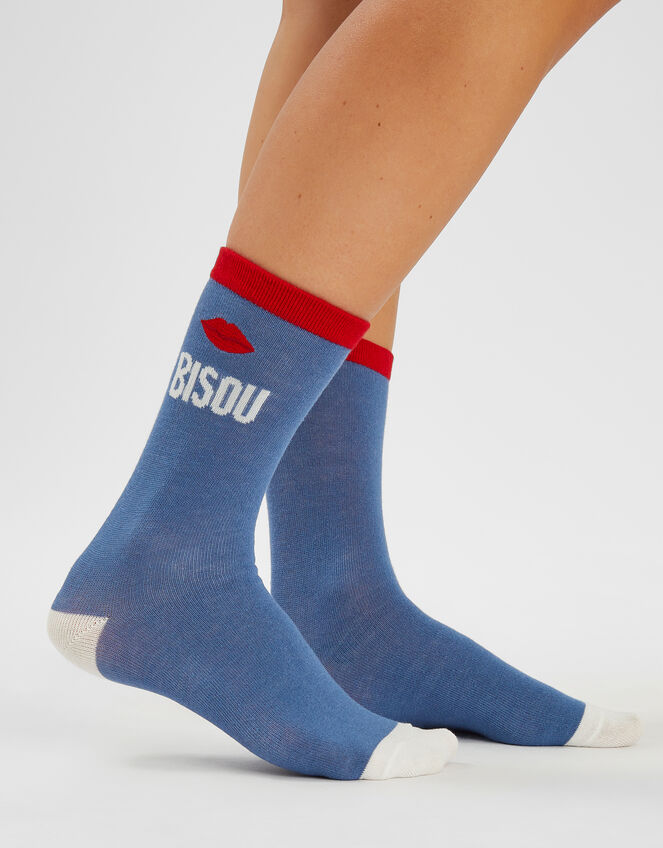 Bisou Lips Socks, , large
