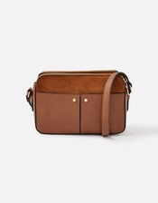 Charlotte Cross-Body Bag, Tan (TAN), large