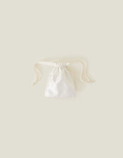 Bridal Drawstring Pouch, , large