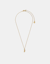 14ct Gold-Plated Seahorse Pendant Necklace, , large