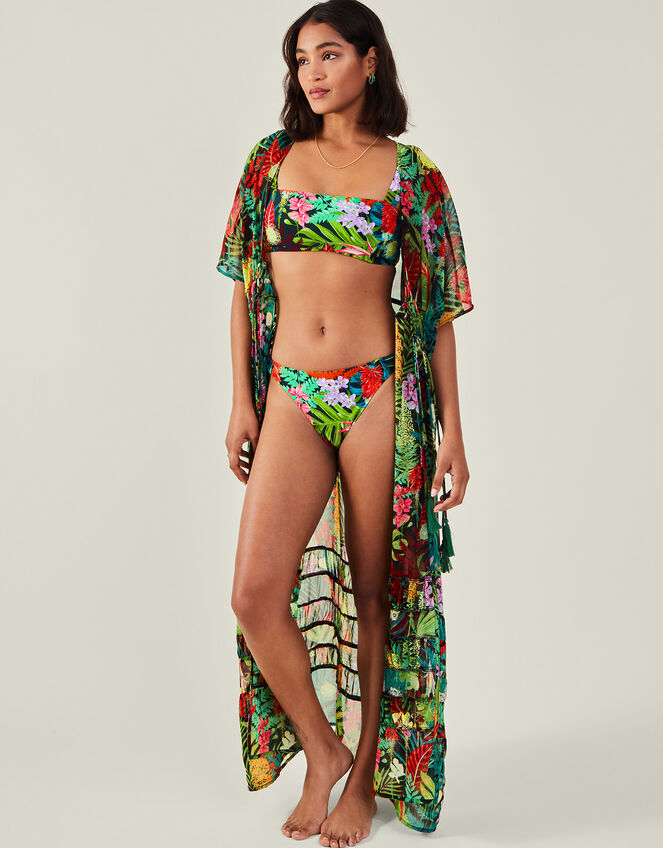 Jungle Chiffon Kaftan, Multi (BRIGHTS MULTI), large
