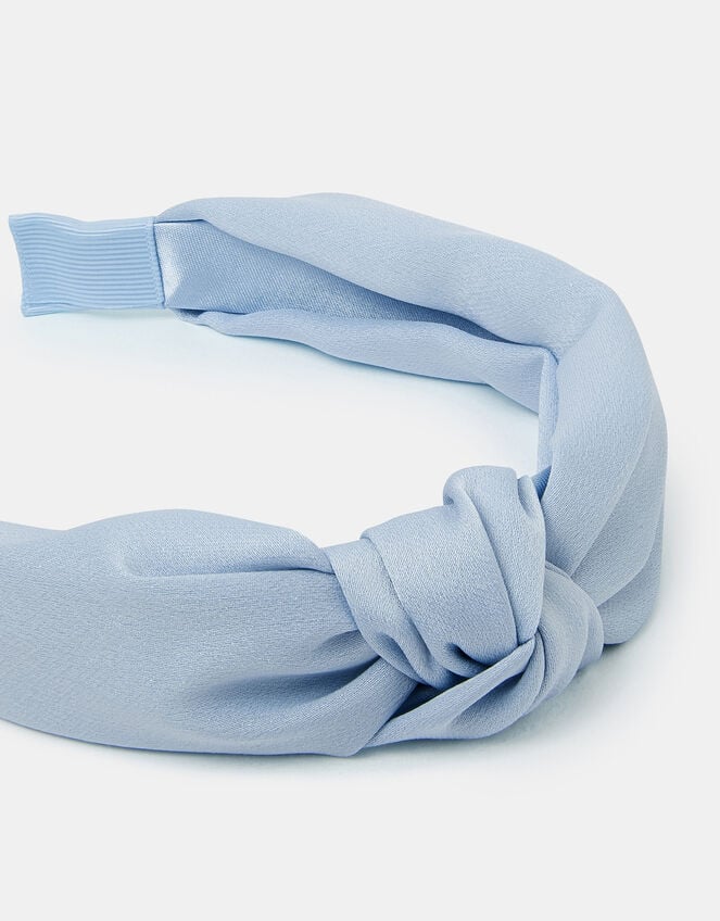 Satin Knot Headband, , large