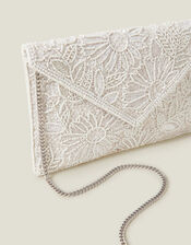 Bridal Embellished Clutch Bag, , large