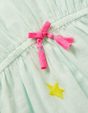 Star Embroidered Kaftan, Green (MINT), large