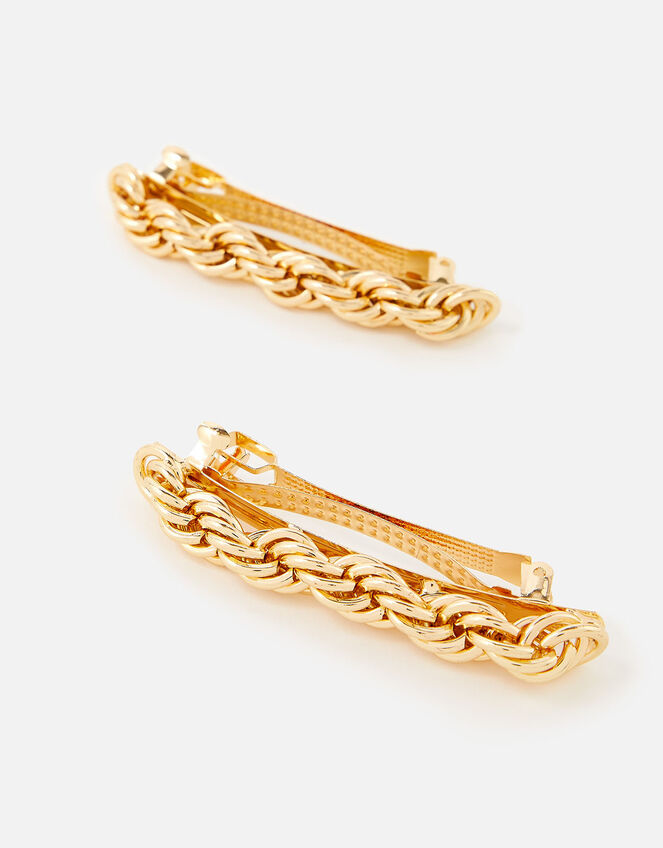 Chunky Chain Hair Clip Set Hair clips Accessorize UK