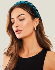 Velvet Plait Headband, , large