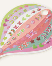 Girls Balloon Stick-On Earrings, , large