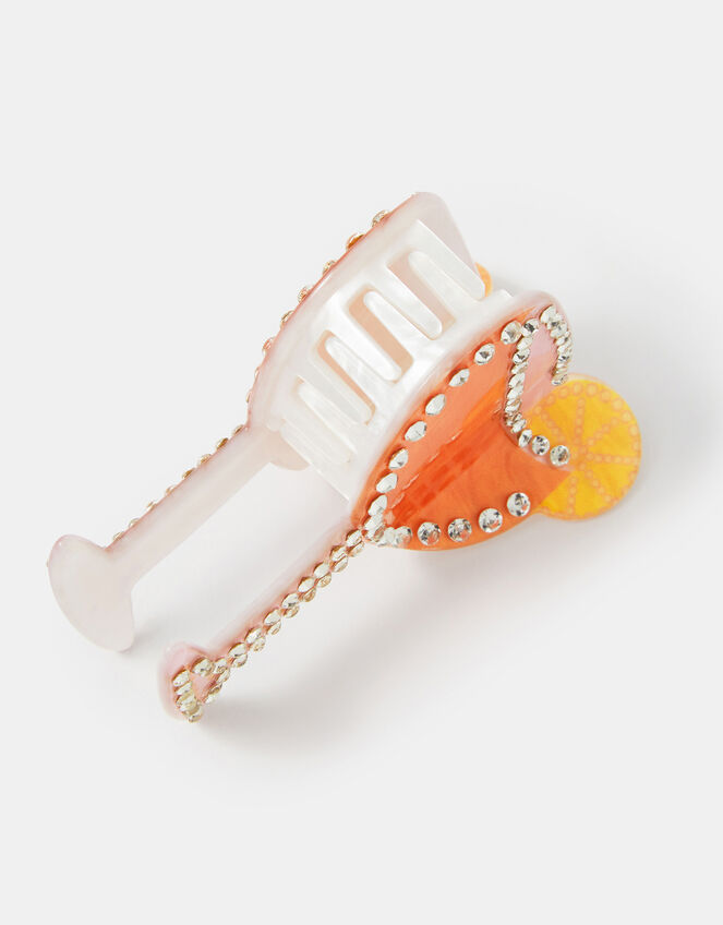 Aperol Spritz Claw Clip, , large