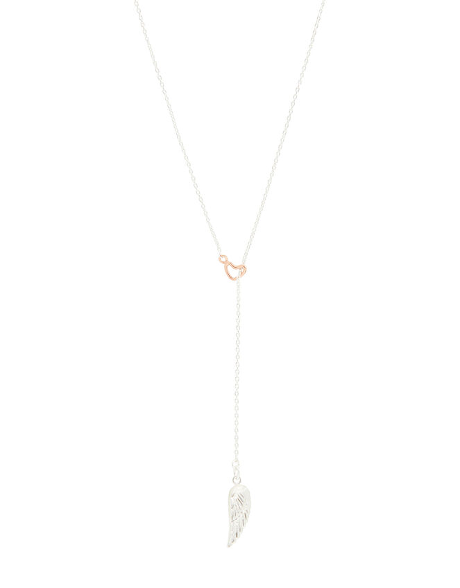Sterling Silver Pendant Necklace, , large