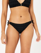 Crochet Bikini Briefs, Black (BLACK), large