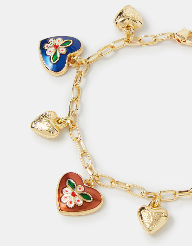 Heart Charm Bracelet, , large