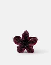 Sparkle Tropical Flower Claw Clip, , large