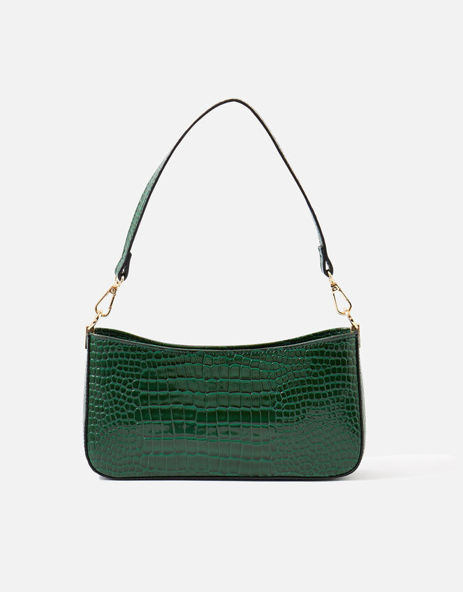 Roxanne Croc Baguette Bag, , large