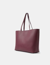 Bianca Laptop Tote Bag, Red (BURGUNDY), large