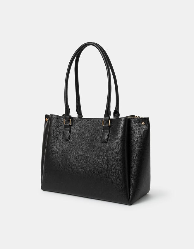 Triple Compartment Shoulder Bag, , large