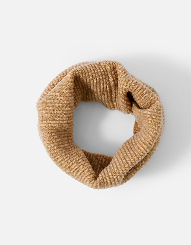 Plain Snood, Camel (CAMEL), large