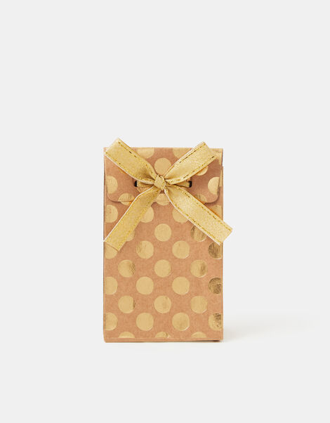 Foil Polka Dot Gift Pouch, , large